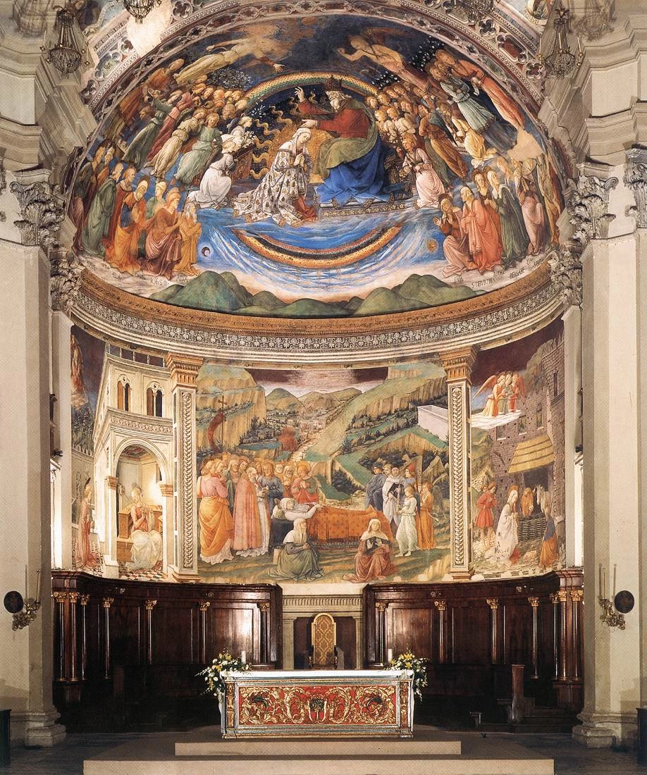 L'apside della Cattedrale di Spoleto